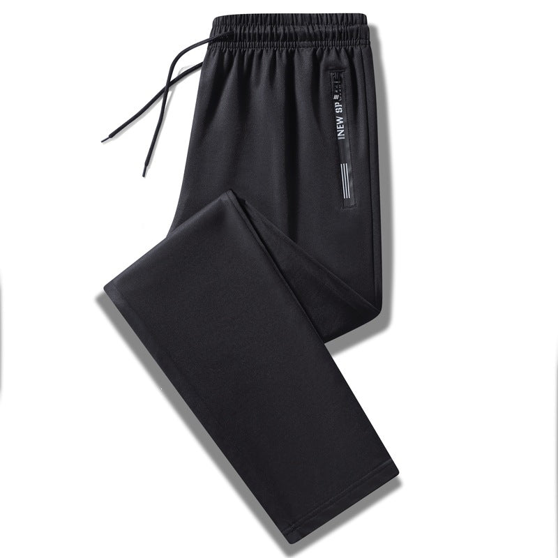 Herren Performance-Trainingshose aus Quick‑Dry‑Mikrofaser mit elastischem Tunnelzugbund und verdeckten Reißverschlusstaschen Nord Taschen