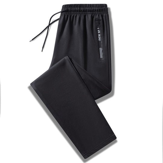Herren Performance-Trainingshose aus Quick‑Dry‑Mikrofaser mit elastischem Tunnelzugbund und verdeckten Reißverschlusstaschen Nord Taschen