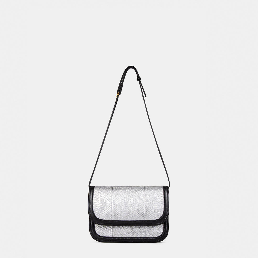 Damen elegante Umhängetasche mit strukturiertem Design und flexibel einstellbarem Riemen Nord Taschen