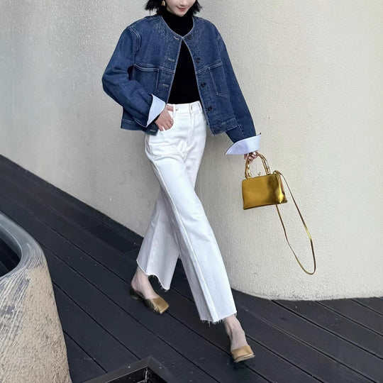 Damen Bequeme und elegante weite Culotte-Hosen Nord Taschen