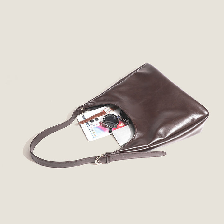 Damen Hobo-Tasche aus hochwertigem Kunstleder mit ergonomischem Tragegriff und elegantem Design Nord Taschen