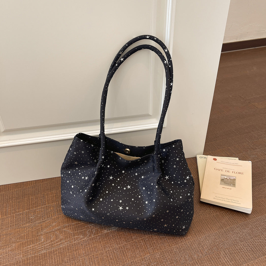 Damen Tragetasche mit verspieltem Sternenmotiv Nord Taschen