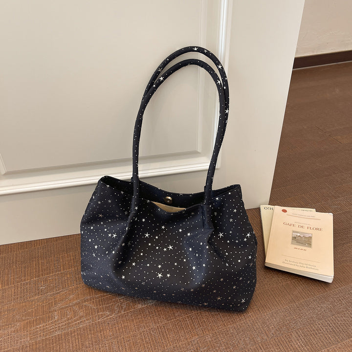 Damen Tragetasche mit verspieltem Sternenmotiv Nord Taschen