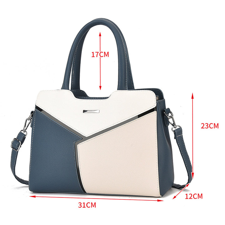 Damen elegante Handtasche mit geometrischen Akzenten Nord Taschen