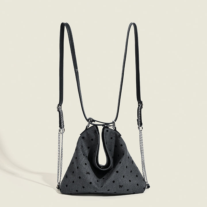 Damen Hobo-Tasche mit modischem Punktemuster und hochwertigem Material Nord Taschen