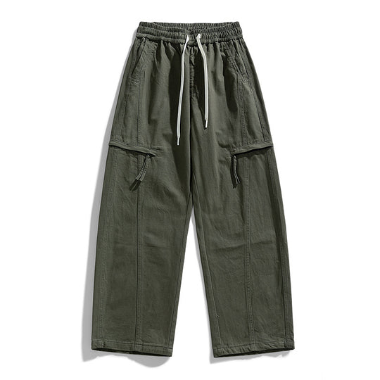 Herren Weite Cargo-Jogginghose im Baggy‑Schnitt mit Kordelbund & Mehrfachtaschen Nord Taschen