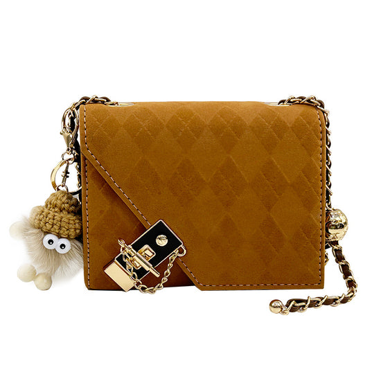 Damen Clutch-Tasche mit edlem Kettenriemen und raffiniertem Faltendesign Nord Taschen