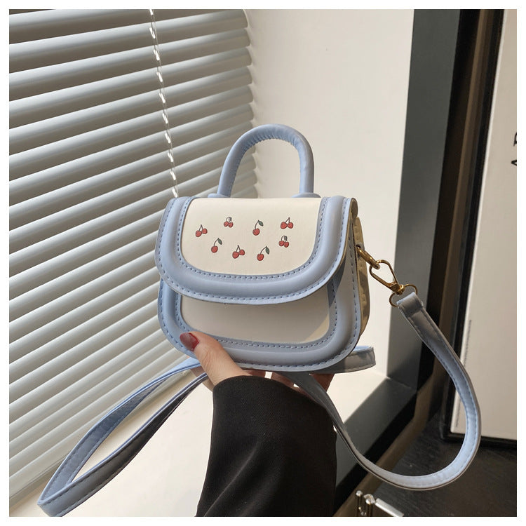 Damen Mini-Handtasche mit verspieltem Kirschmotiv Nord Taschen