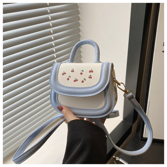 Damen Mini-Handtasche mit verspieltem Kirschmotiv Nord Taschen