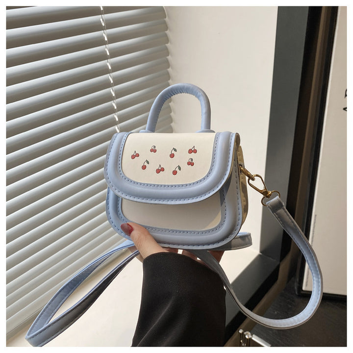 Damen Mini-Handtasche mit verspieltem Kirschmotiv Nord Taschen