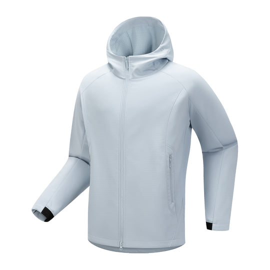 Herren Softshell-Outdoorjacke mit Kapuze, winddichter Membran und ergonomischem Schnitt Nord Taschen