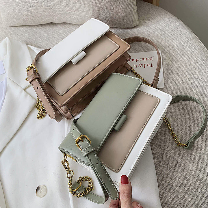 Damen elegante Umhängetasche mit strukturiertem Design und abnehmbarem Schulterriemen Nord Taschen