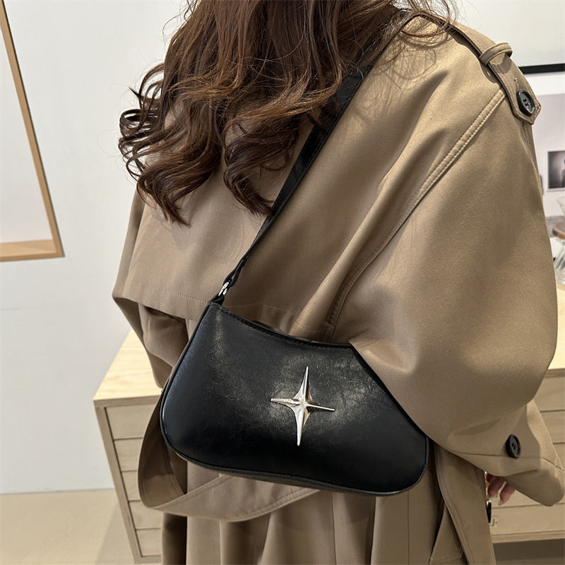 Damen elegante Umhängetasche mit funkelndem Verschluss Nord Taschen