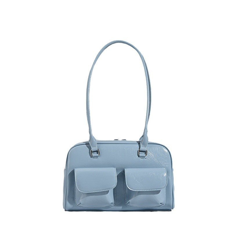 Damen Handtasche mit zwei praktischen Außentaschen Nord Taschen
