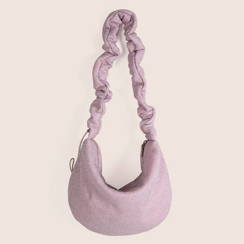 Damen Hobo-Tasche aus elegantem, strukturiertem Kunstleder mit modischem Tragegurt Nord Taschen