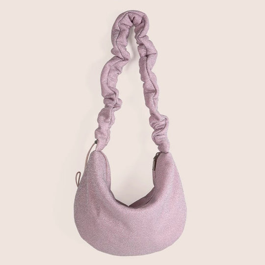 Damen Hobo-Tasche aus elegantem, strukturiertem Kunstleder mit modischem Tragegurt Nord Taschen