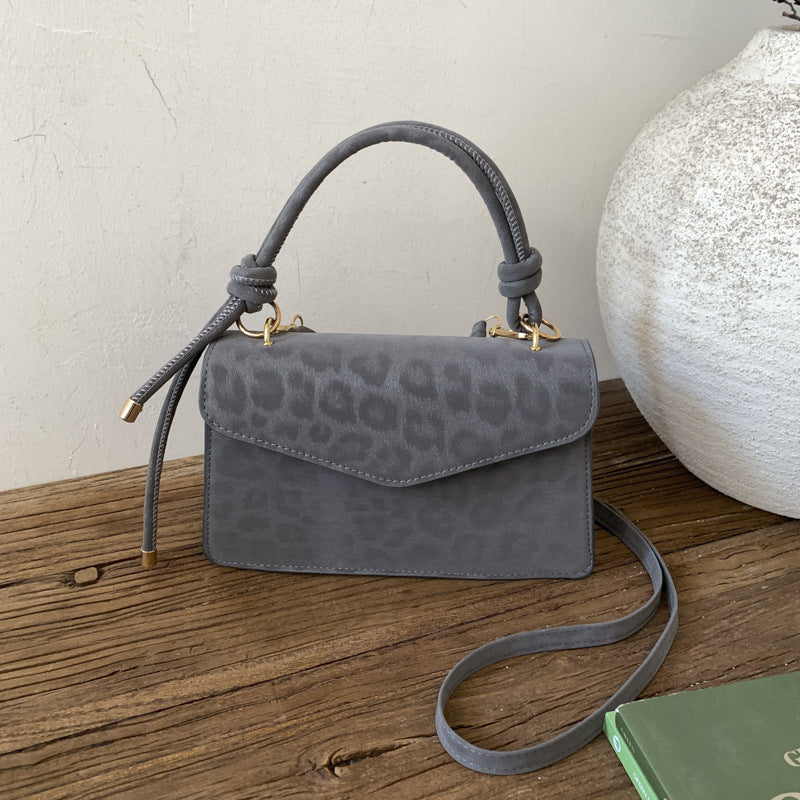 Damen Umhängetasche mit elegantem Leopardenmuster und abnehmbarem Schulterriemen Nord Taschen