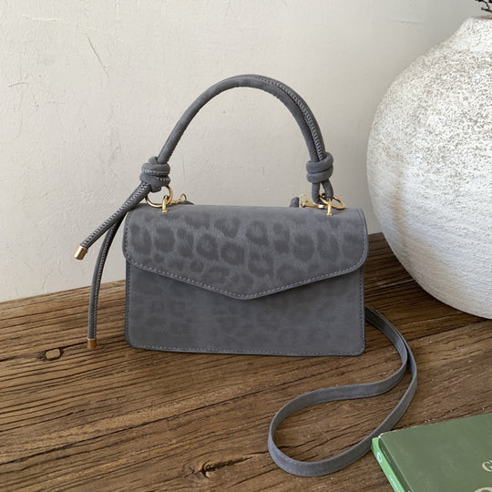 Damen Umhängetasche mit elegantem Leopardenmuster und abnehmbarem Schulterriemen Nord Taschen