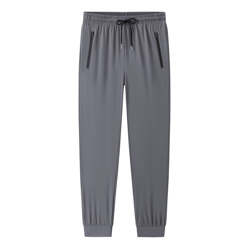 Herren Sportliche Jogginghose mit elastischem Bund und praktischen Reißverschluss-Taschen Nord Taschen