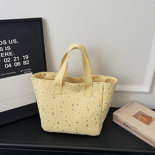 Damen modische Tragetasche mit Sternenmotiv Nord Taschen