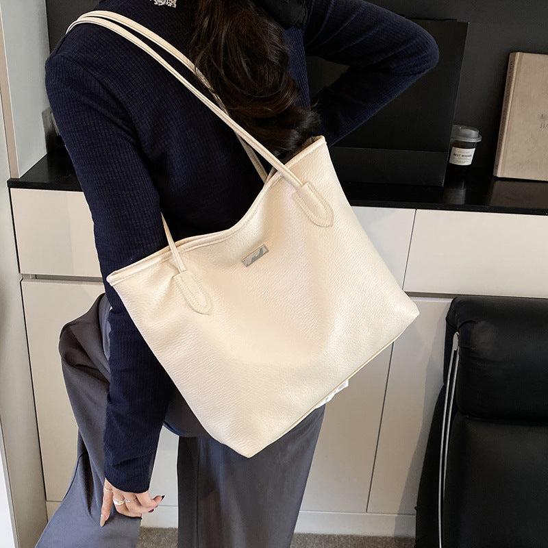 Damen elegante Tragetasche aus hochwertigem Kunstleder Nord Taschen
