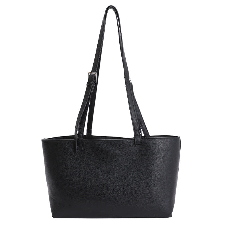 Damen geräumige Shopper Tasche aus hochwertigem Kunstleder Nord Taschen