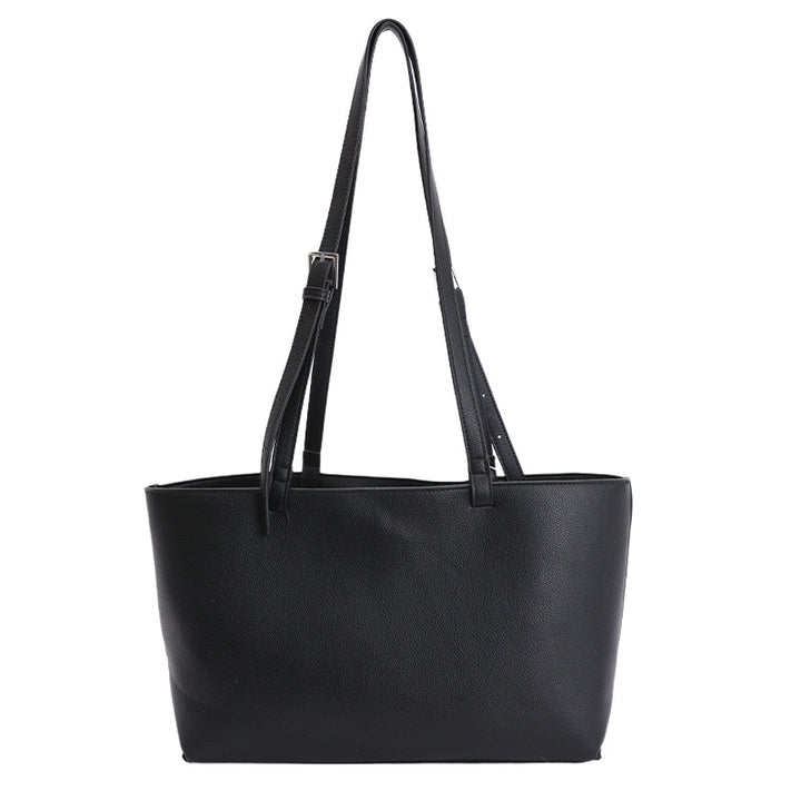 Damen geräumige Shopper Tasche aus hochwertigem Kunstleder Nord Taschen