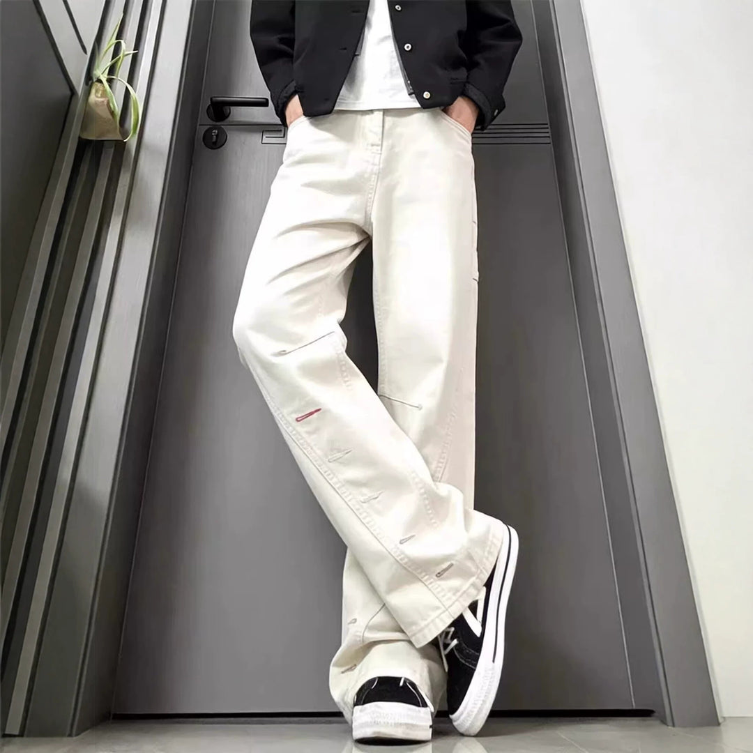 Damen Lässige Oversized Jogginghose Nord Taschen