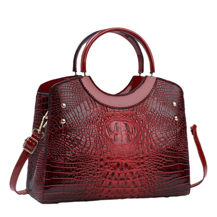 Damen elegante Handtasche mit stilvollem Griffdesign Nord Taschen