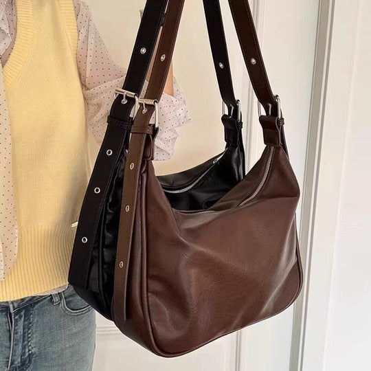 Damen Hobo-Tasche mit eleganter Struktur und komfortablem Schulterriemen Nord Taschen