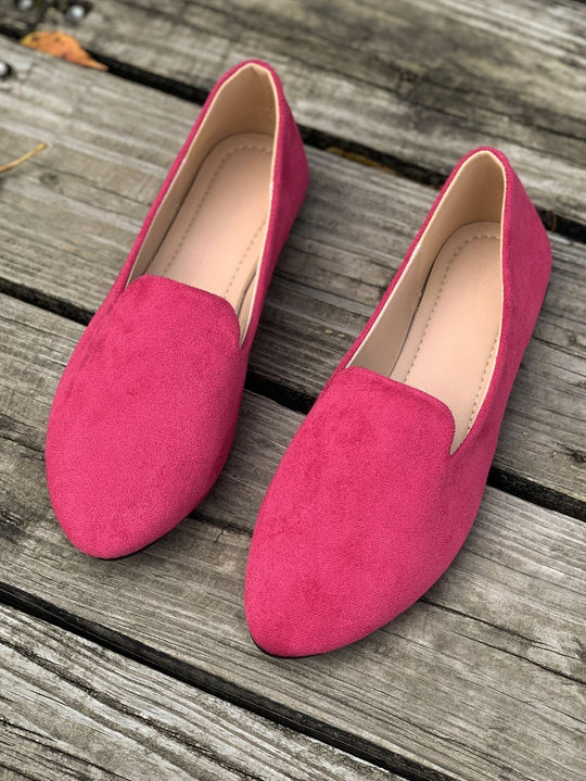 Damen Mokassins mit eleganter Schnittform aus hochwertigem Wildleder