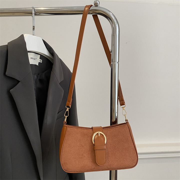 Damen Umhängetasche mit elegantem Schnallenverschluss Nord Taschen