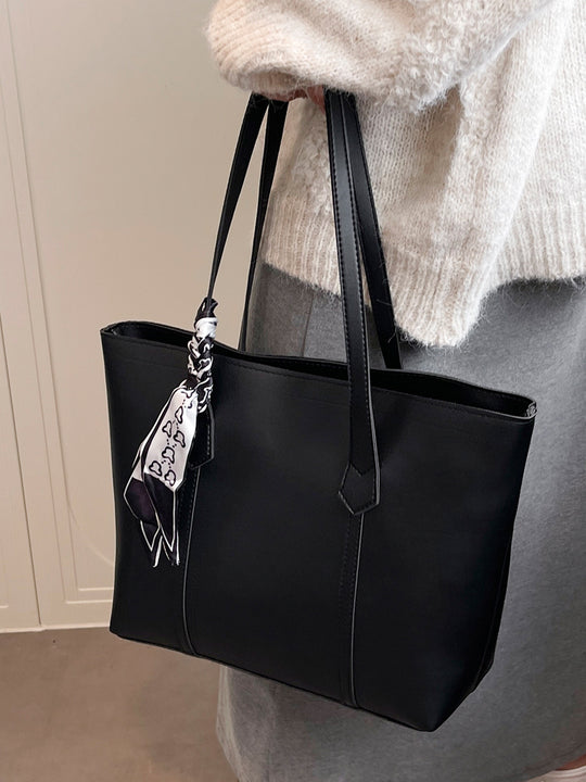 Damen Shopper-Tasche aus hochwertigem Kunstleder mit praktischen Fächern Nord Taschen