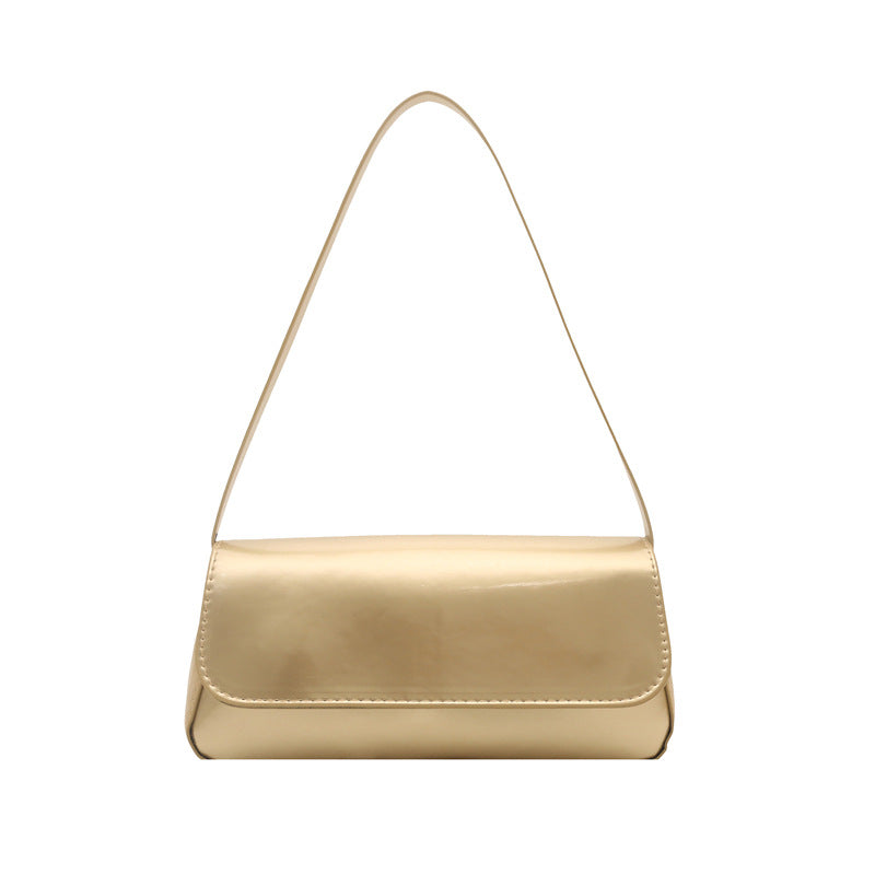 Damen elegante Lackleder Umhängetasche Nord Taschen