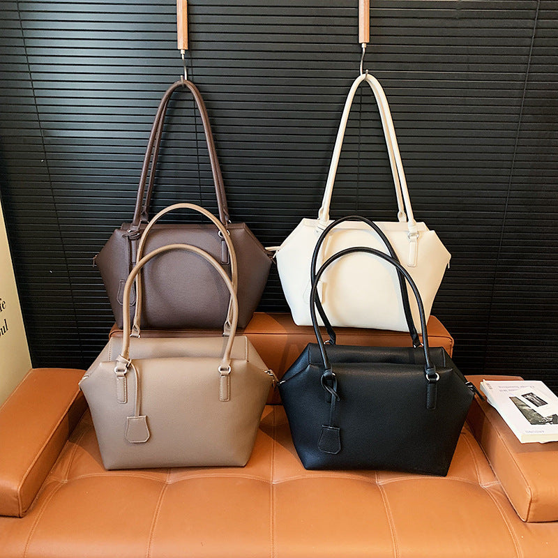 Damen Einkaufstasche aus strapazierfähigem Kunstleder mit elegantem Design Nord Taschen