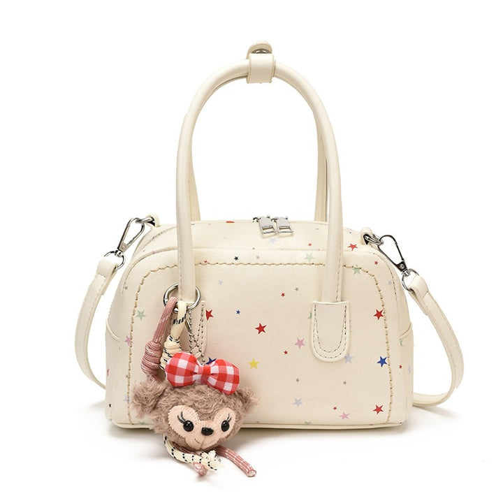 Damen Mini-Handtasche mit buntem Sternenmotiv Nord Taschen