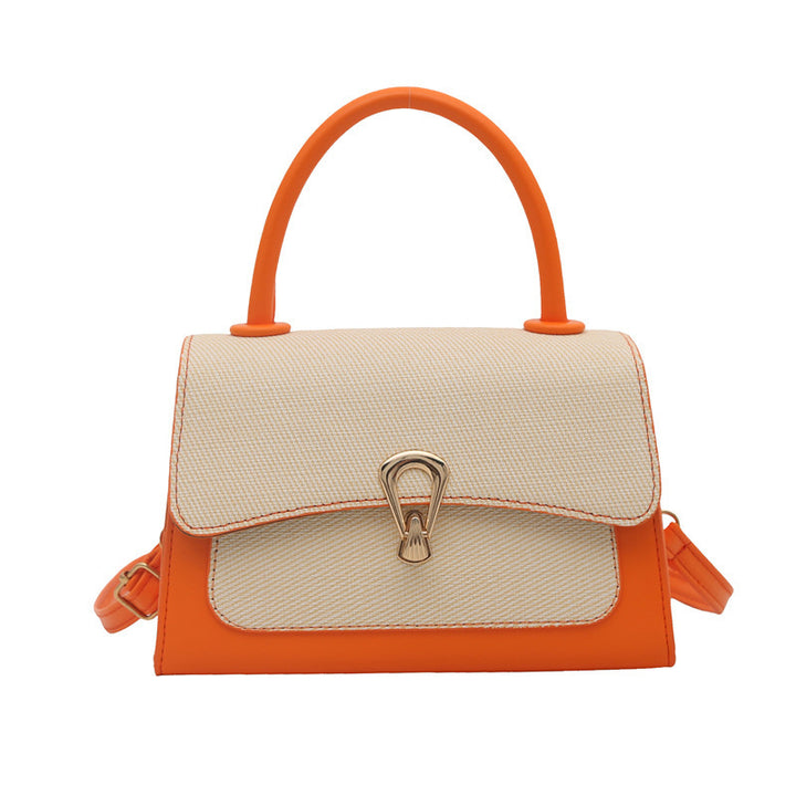 Damen elegante Handtasche mit strukturierter Oberfläche und goldenen Akzenten Nord Taschen