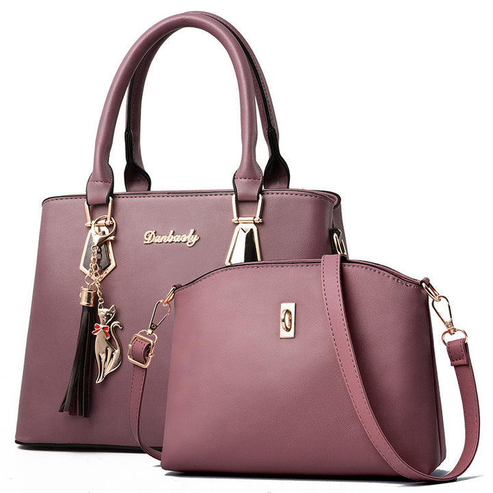 Damen modische Handtasche mit zusätzlicher Clutch Nord Taschen