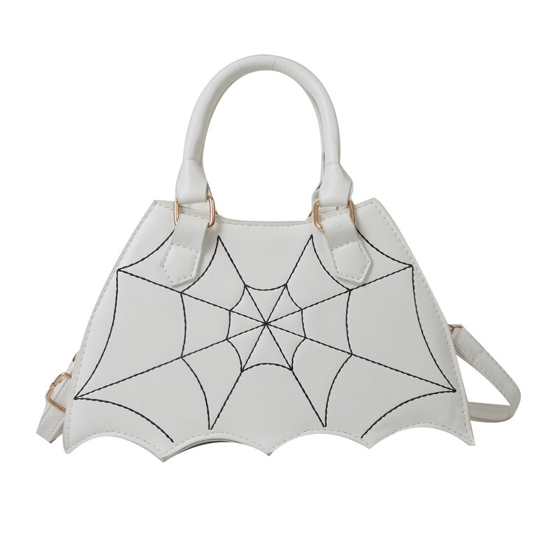 Damen kreative Umhängetasche im Spinnennetz-Design Nord Taschen