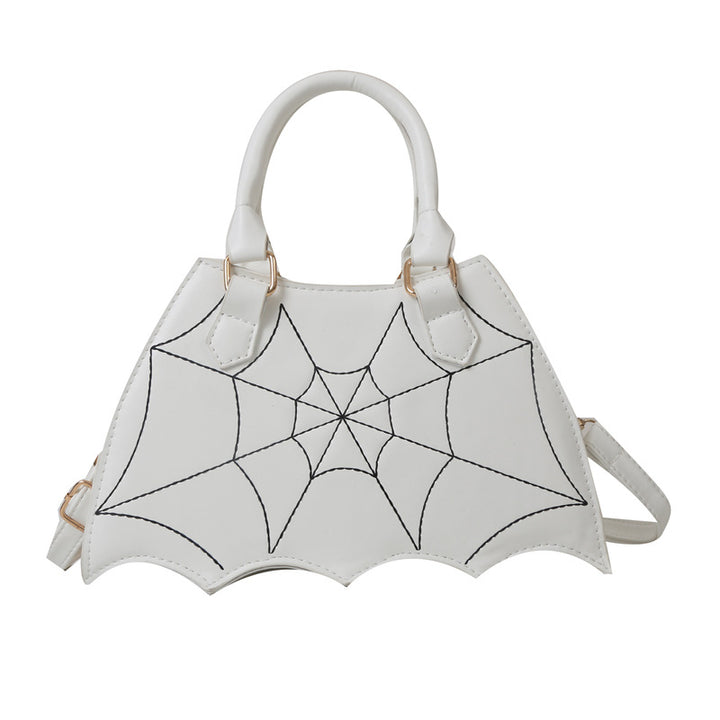Damen kreative Umhängetasche im Spinnennetz-Design Nord Taschen