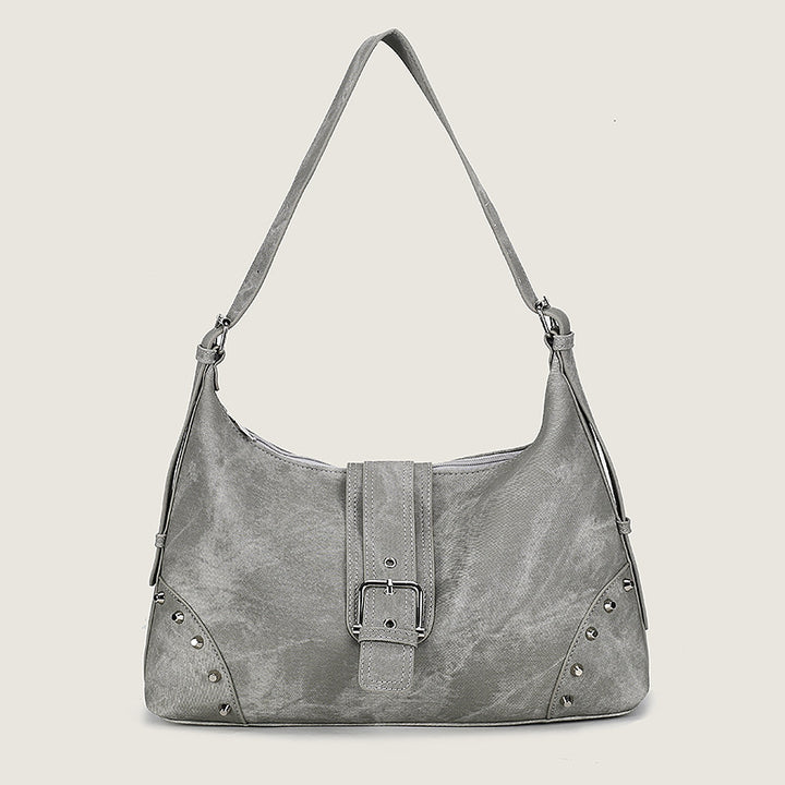 Damen modische Hobo-Tasche mit dekorativen Schnallen und hochwertigen Details Nord Taschen