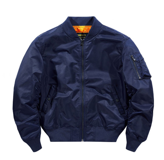 Herren Sportliche und modische Bomberjacke Nord Taschen