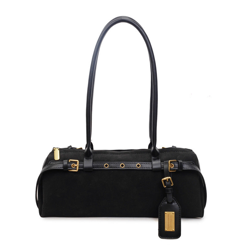 Damen Handtasche aus hochwertigem Wildleder mit elegantem Design Nord Taschen