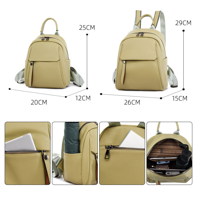 Damen Rucksack mit stilvollem Design und praktischem Fächersystem Nord Taschen