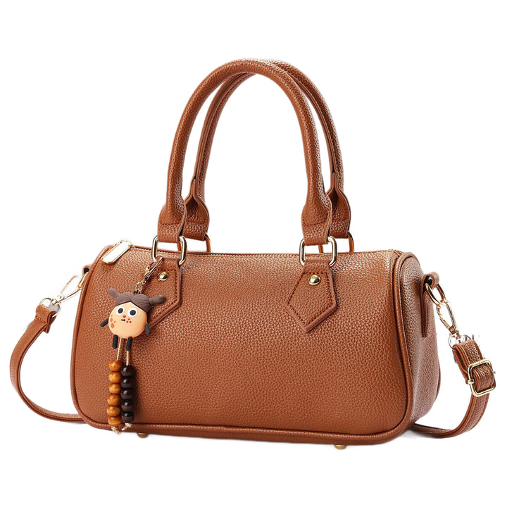 Damen elegante Shopper Tasche mit strukturiertem Leder Nord Taschen
