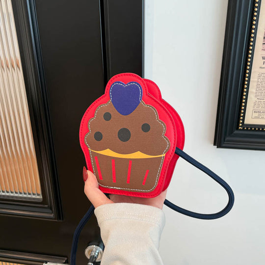 Damen Umhängetasche im Cupcake-Design Nord Taschen