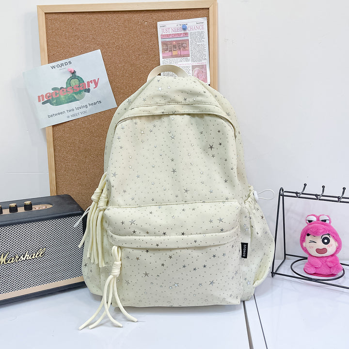 Damen Rucksack mit modischem Sternenprint und praktischen Fächern Nord Taschen
