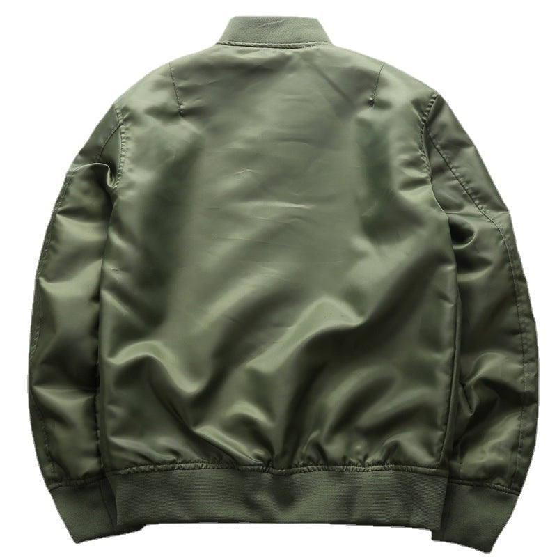 Herren leichter Nylon-Bomber mit kontrastfutter, Ärmeltasche und gerippten Bündchen Nord Taschen