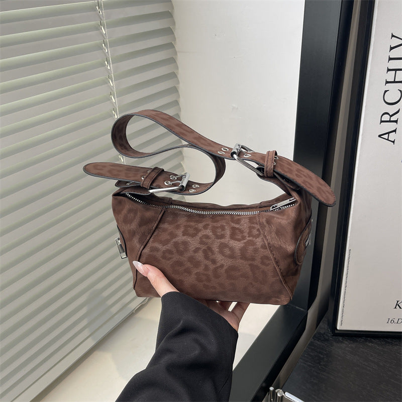 Damen modische Umhängetasche im stilvollen Leoparden-Design Nord Taschen