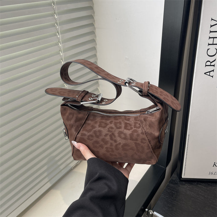 Damen modische Umhängetasche im stilvollen Leoparden-Design Nord Taschen